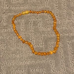 💙 Amber teething necklace